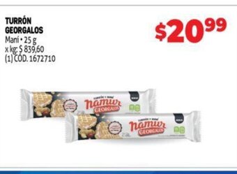 Makro Turrón georgalos oferta