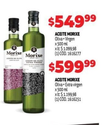 Makro Aceite Morixe oferta