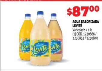 Makro Agua Saborizada Levité oferta