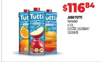 Makro Jugo Tutti oferta