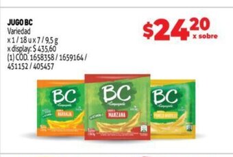 Makro Jugo bc oferta