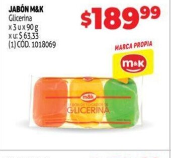 Makro Jabón m&k oferta