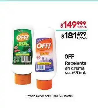 Nini Mayorista Off x 90ml oferta
