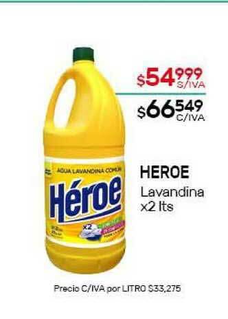 Nini Mayorista Heroe lavandina x 2lts oferta