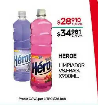 Nini Mayorista Heroe Limpiador x 900ml oferta