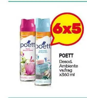 Nini Mayorista Poett Desod. Ambiente Vs. Frag x 360ml oferta