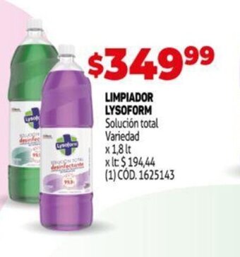 Makro Limpiador Lysoform oferta