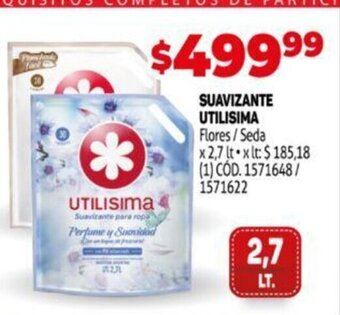 Makro Suavizante Utilisima oferta