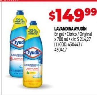 Makro Lavandina Ayudin oferta