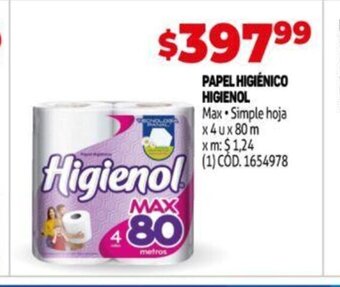 Makro Higienol Papel Higiénico oferta
