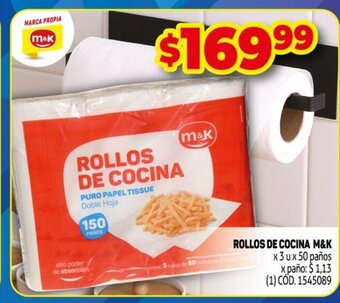 Makro Rollos de Cocina M&K oferta