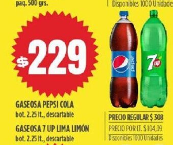 Supermercados Vea Gaseosa pepsi cola oferta