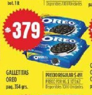 Supermercados Vea Oreo Galletitas oferta