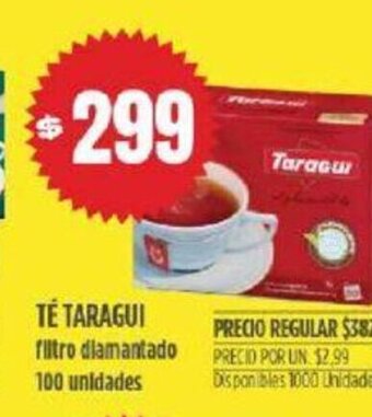 Supermercados Vea Té Taragui oferta
