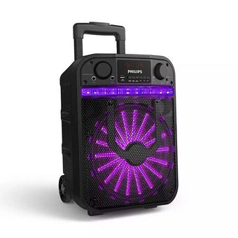Garbarino Parlante bluetooth karaoke philips tax2206 40w 7hs c/ ruedas oferta