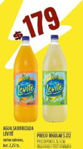 Supermercados Vea Levité Agua Saborizada oferta