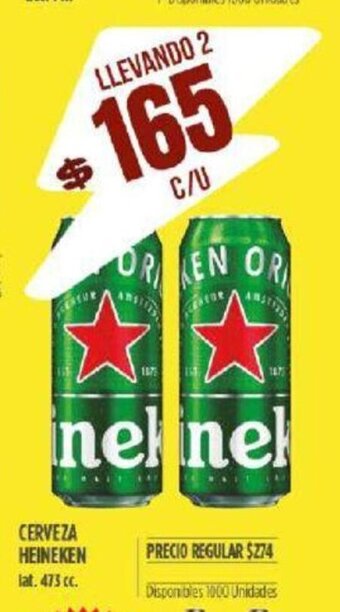Supermercados Vea Heineken Cerveza oferta
