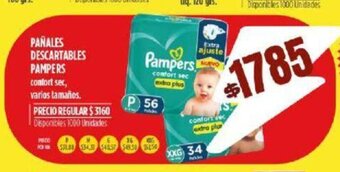 Supermercados Vea Pampers Panales Descartables oferta