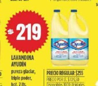 Supermercados Vea Ayudin Lavandina oferta