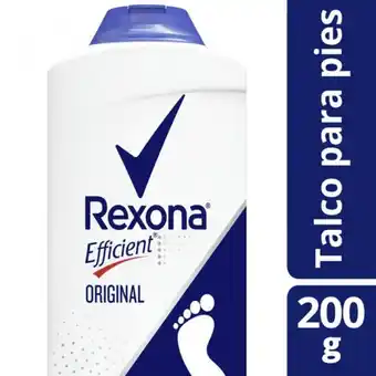 Supermercados Comodin Talco rexona efficient original 200gr oferta