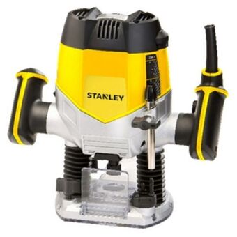 Fresadora rebajador router stanley 1200w + fresas