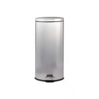 Easy Basurero a pedal metal 30lt cierre lento oferta
