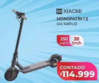 Naldo Lombardi Monopatín 1s xiaomi oferta