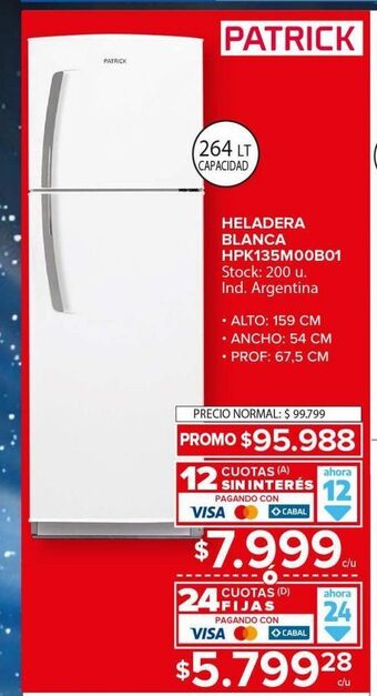 Heladera blanca