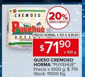 Carrefour Maxi Queso cremoso horma oferta