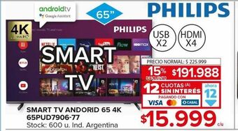 Carrefour Maxi Smart tv philips oferta
