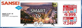 Carrefour Maxi Smart tv sansei oferta