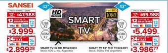 Carrefour Maxi Smart tv sansei oferta