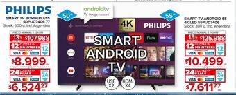 Carrefour Maxi Smart tv philips oferta