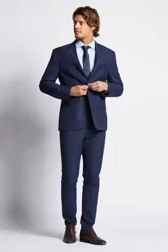 Macowens Traje slim fit ss100 azulino oferta