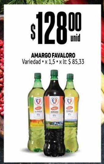 Makro Amargo favaloro oferta