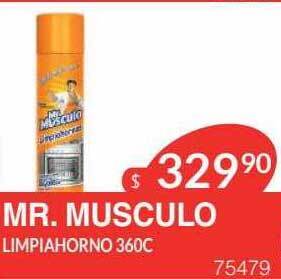 Masivos Mr. musculo limpiahorno oferta
