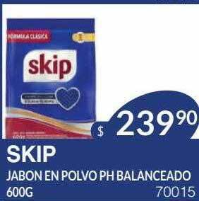 Masivos Skip jabon en polvo ph balanceado oferta