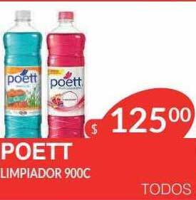 Masivos Poett limpiador oferta