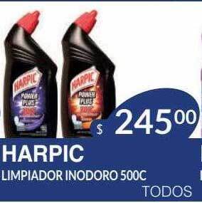 Masivos Harpic limpiador inodoro oferta