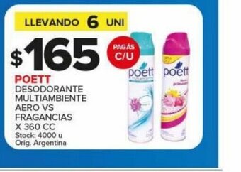 Carrefour Maxi Poett Desodorante Multiambiente Aero Vs Fragancias oferta