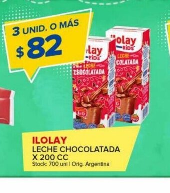 Carrefour Maxi Ilolay Leche Chocolatada oferta