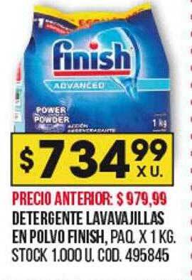 Coto Detergente lavavajillas en polvo finish oferta