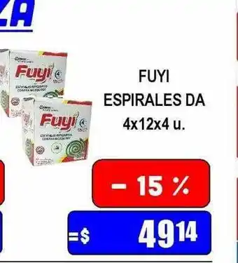 Dulcenter Fuyi espirales dia oferta