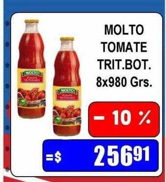 Dulcenter Molto tomate trit bot oferta