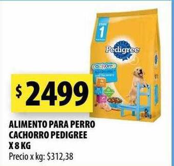 Punto Mayorista Alimento para perro cachorro pedigree oferta