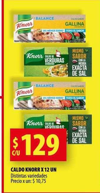 Punto Mayorista Caldo knorr oferta