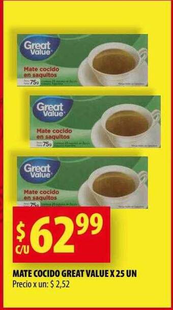 Punto Mayorista Mate cocido great value oferta