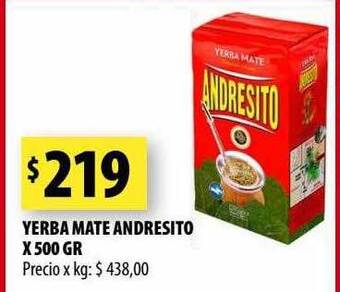 Punto Mayorista Yerba mate andresito oferta