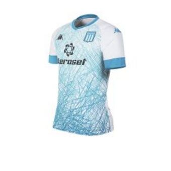 Solo Deporte Camiseta de racing kappa arquero blanca oferta