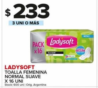 Carrefour Maxi Ladysoft Toalla Femenina Normal Suave oferta